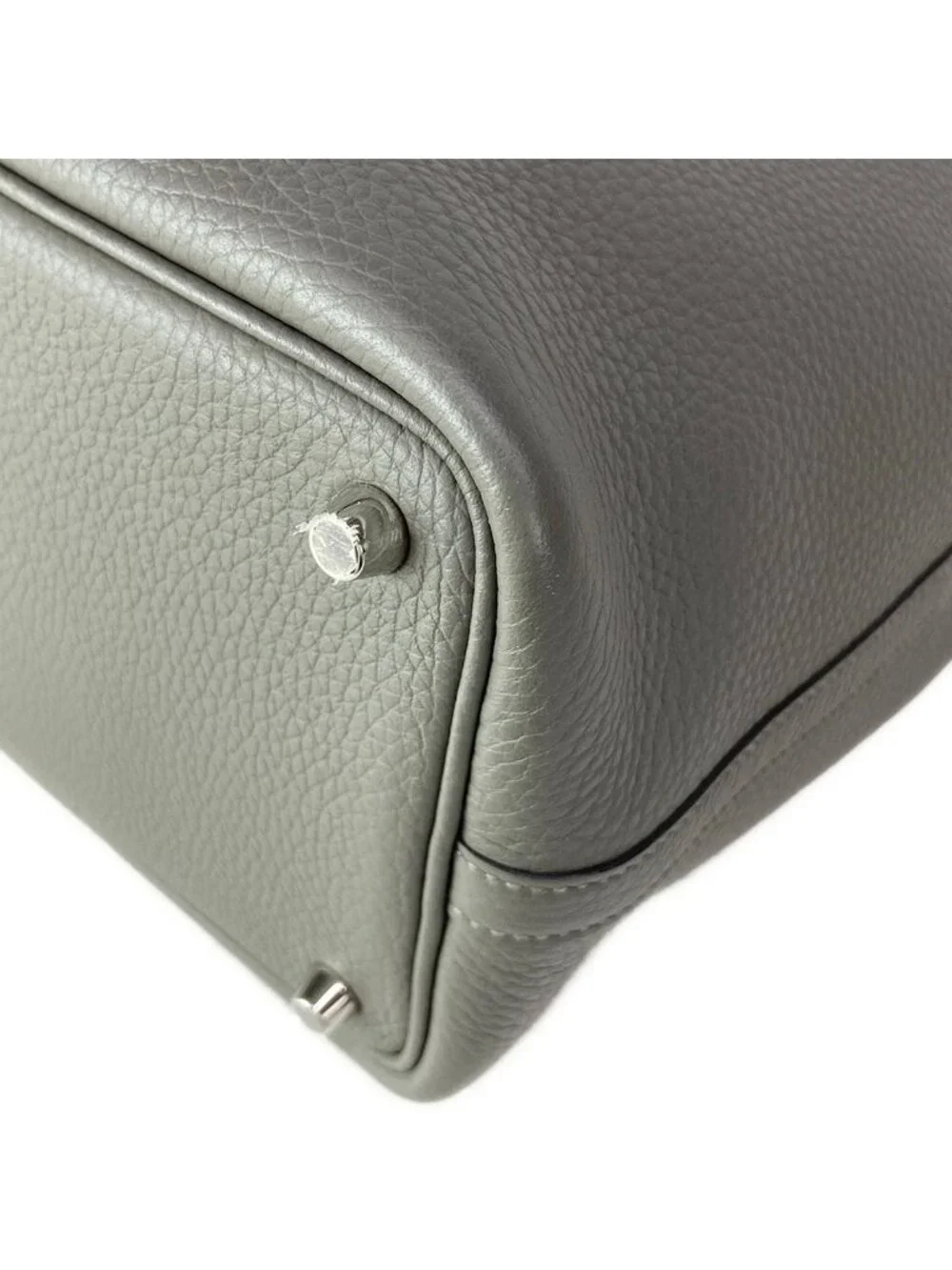 Hermes Handbag Picotin Lock PM Grimeia Silver